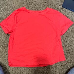 Plain Cropped T-shirt